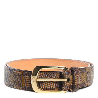 Louis Vuitton Damier Ebene Ellipse Belt 85 34 1 of 7