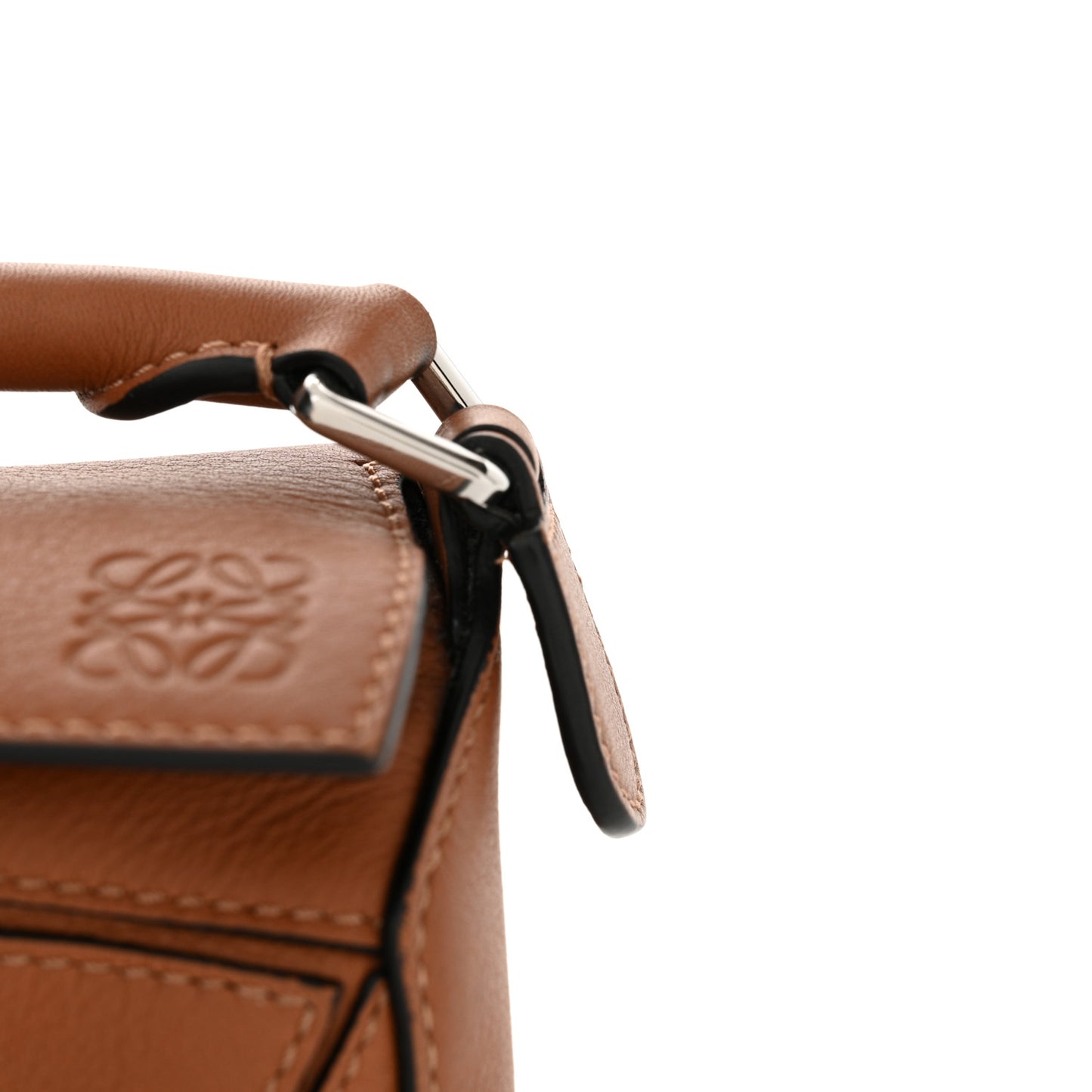 Calfskin Mini Puzzle Bag Tan