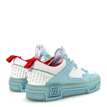 Christian Louboutin Calfskin Spike Astroloubi Donna Low Top Sneaker 39.5 Mineral White 5 of 7