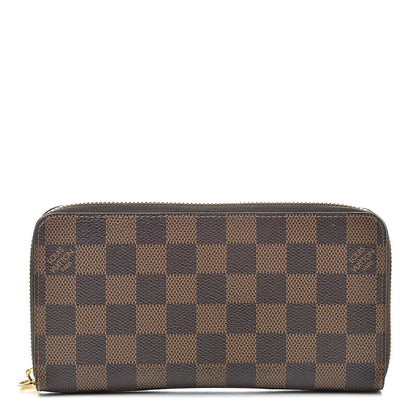 Louis Vuitton Damier Ebene Zippy Wallet 1 of 12