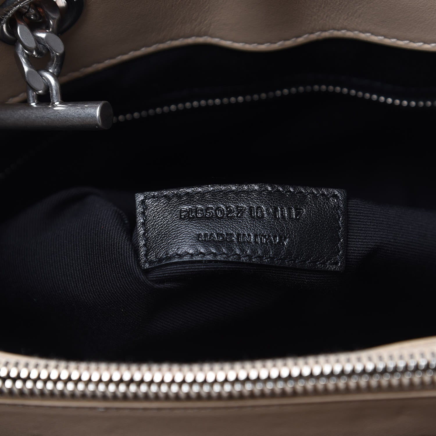 Saint Laurent Calfskin Y Quilted Monogram Large Loulou Shopper Nude Powder 6 of 14