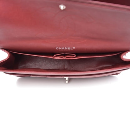 Chanel Caviar Quilted Jumbo Double Flap Dark Red 4 of 10