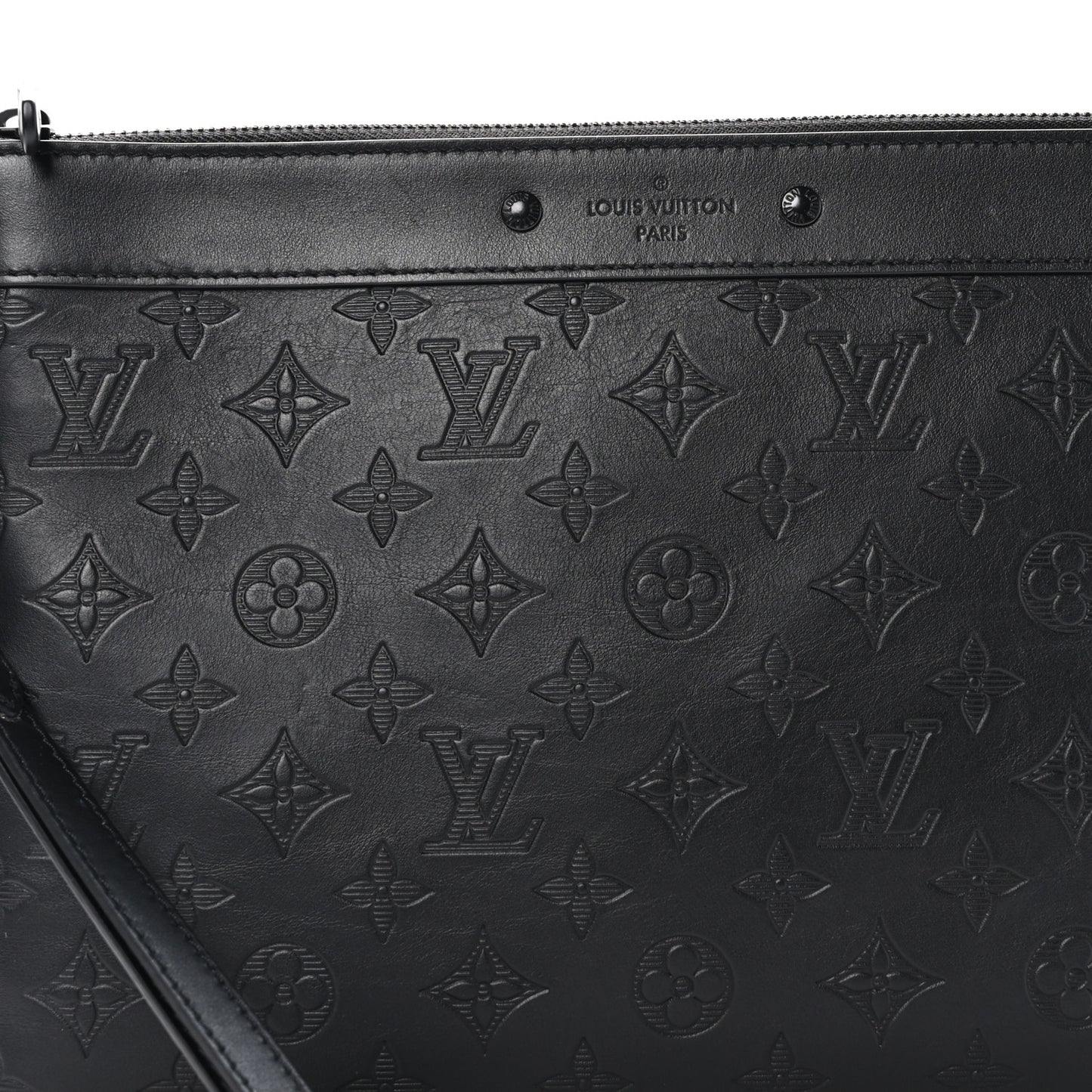 Monogram Shadow Pochette To-Go Black
