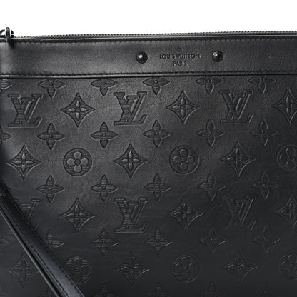 Louis Vuitton Monogram Shadow Pochette To-Go Black 8 of 8