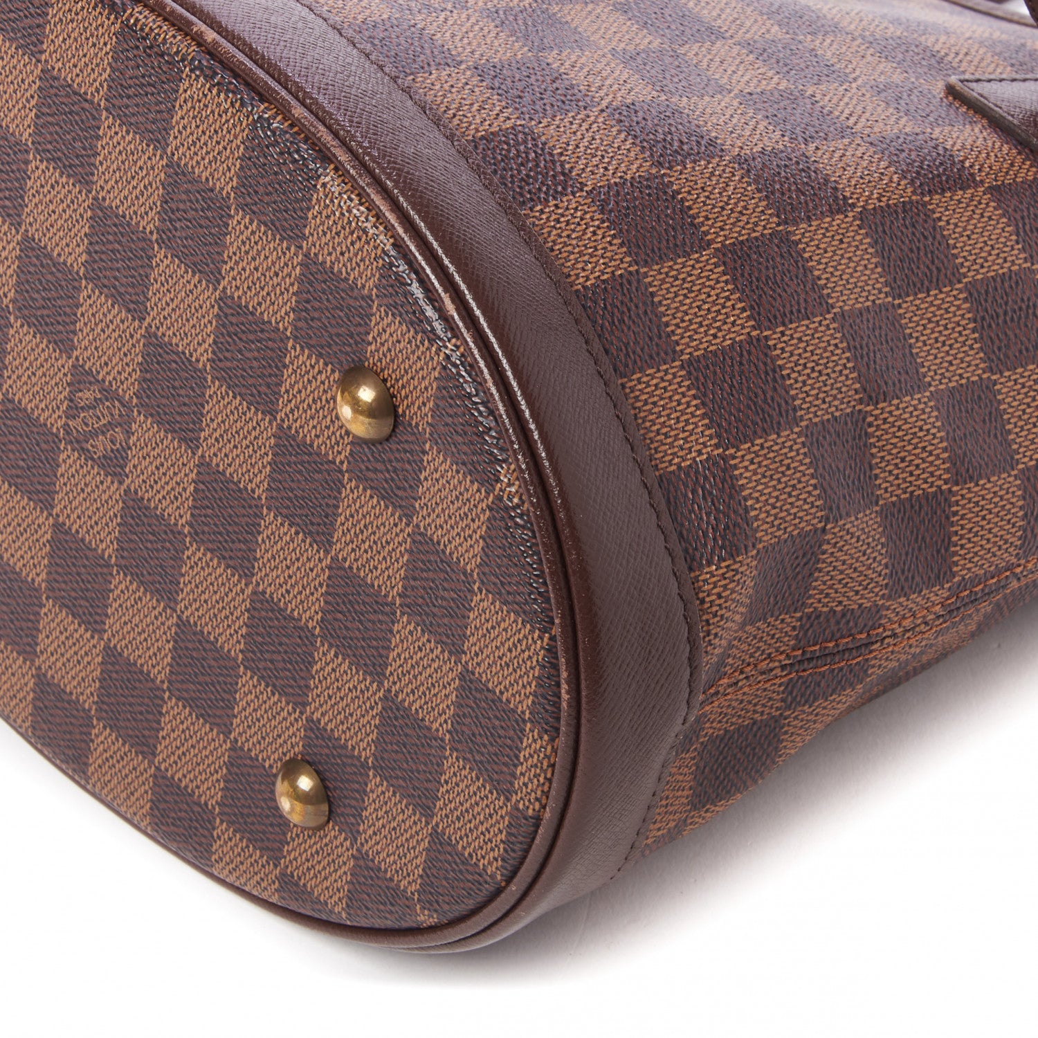 Louis Vuitton Damier Ebene Marais Bucket 23 5 of 8