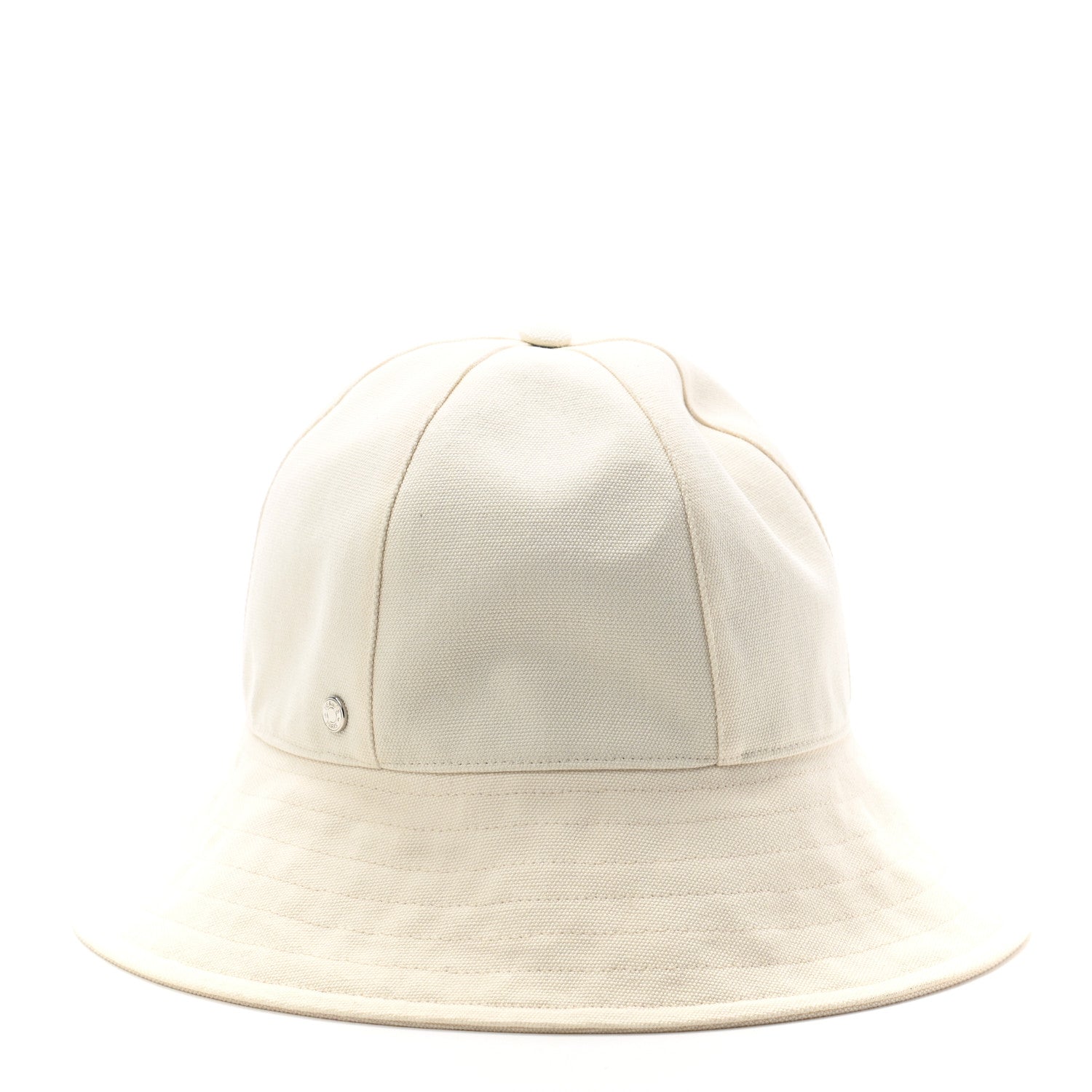 Hermes Cotton Bucket Hat 57 White 3 of 9