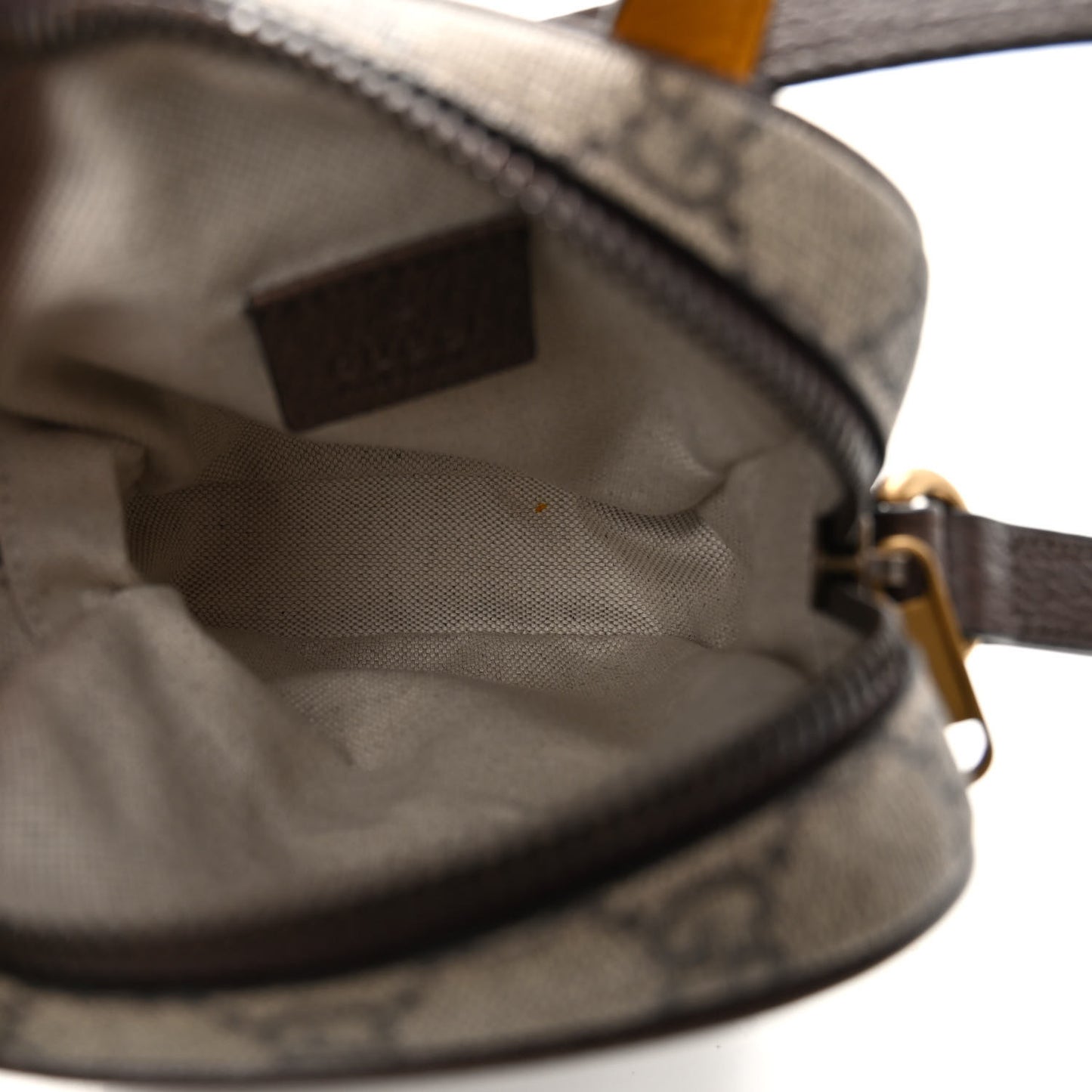 GG Supreme Monogram Mini Neo Vintage Double Zip Messenger Bag Beige New Acero Crop