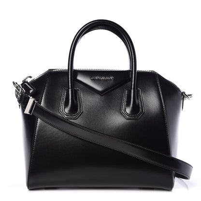 Givenchy Shiny Lord Calfskin Small Antigona Black 1 of 9