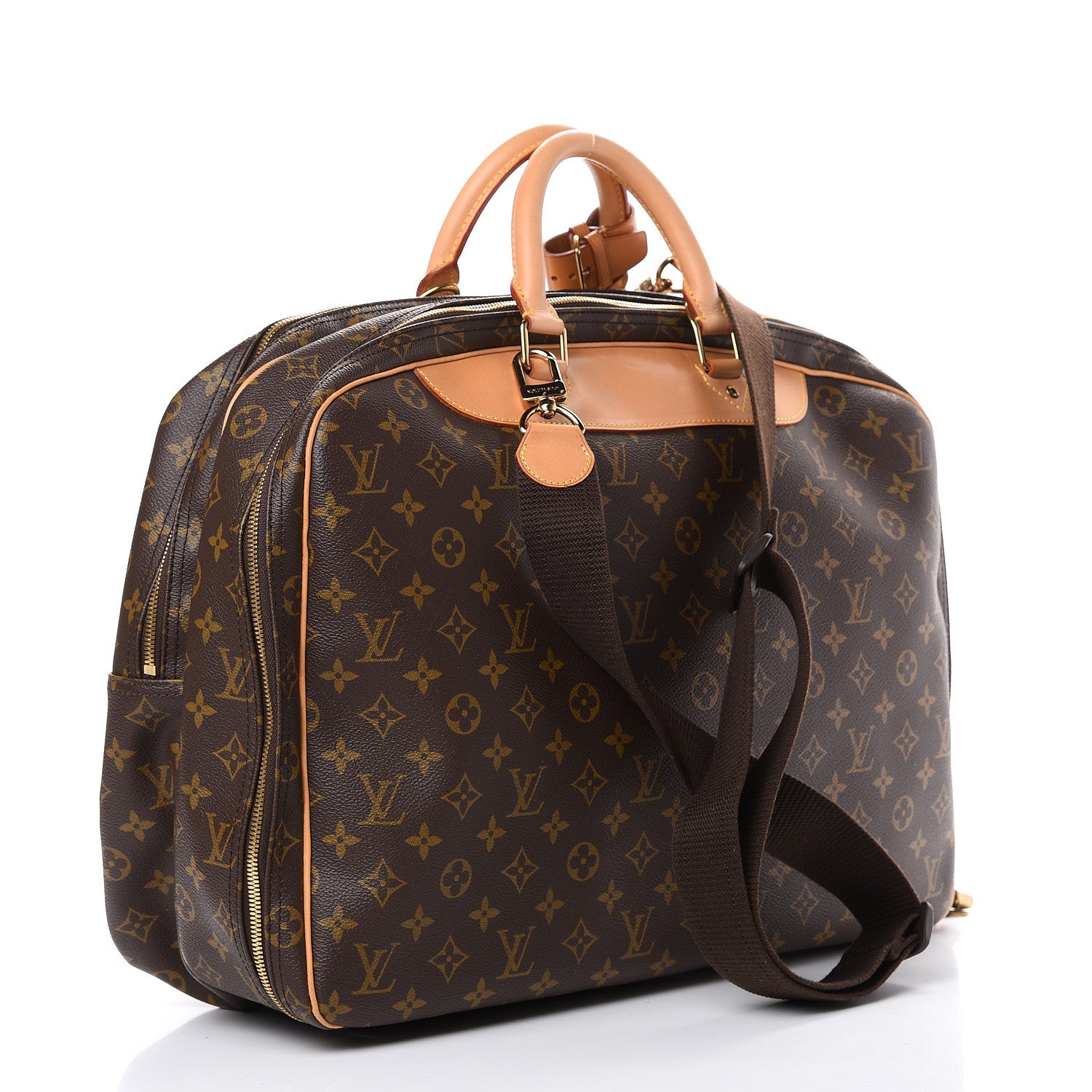 Louis Vuitton Monogram Alize 24 Heures Luggage 2 of 14
