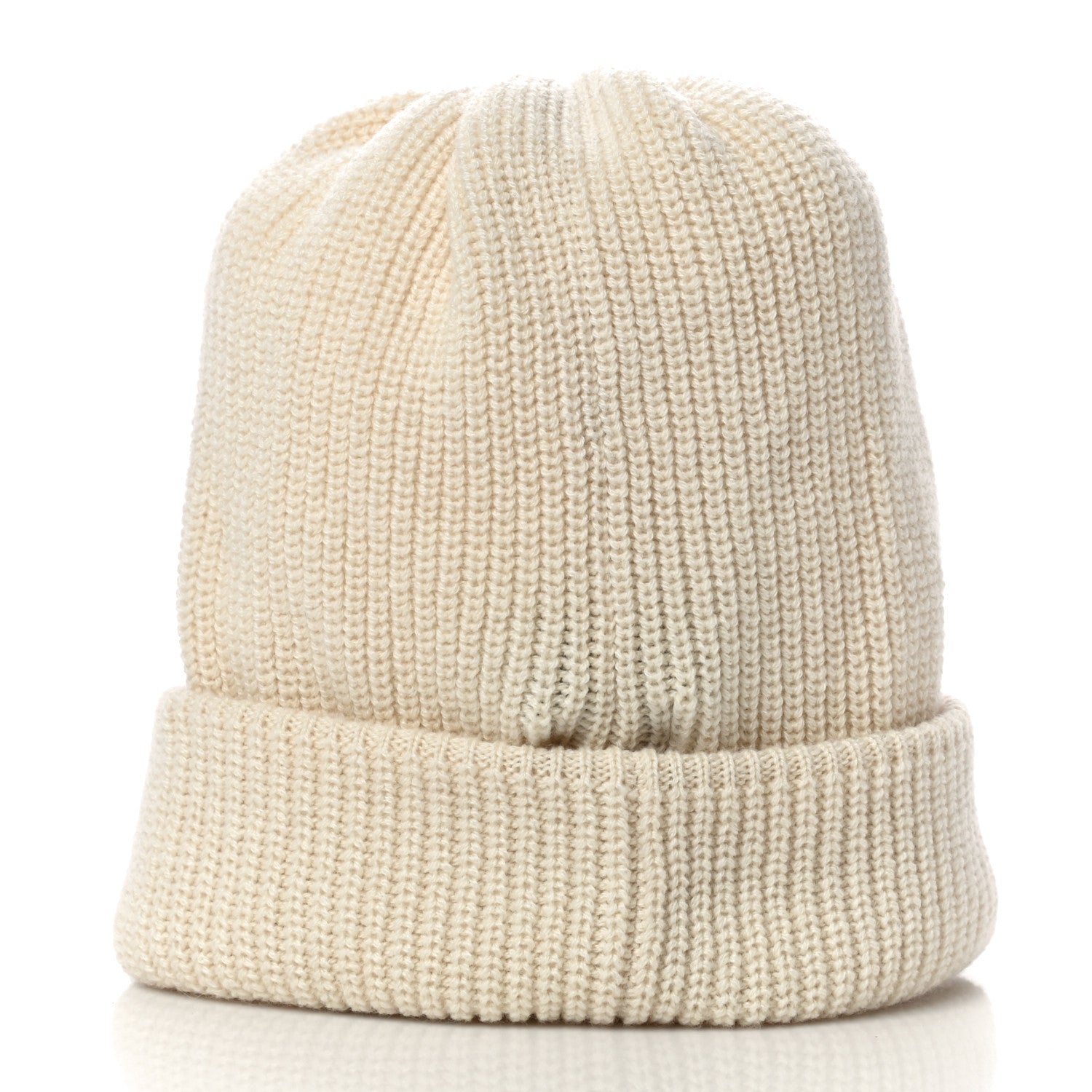 Chanel Cashmere Logo Beanie Hat Ivory 3 of 5