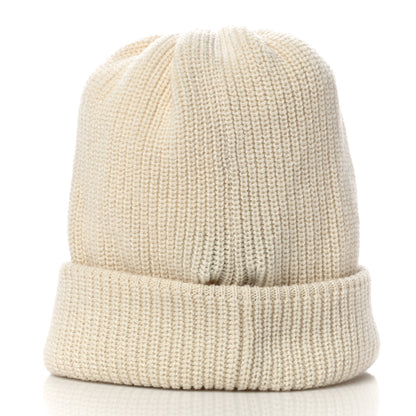 Chanel Cashmere Logo Beanie Hat Ivory 3 of 5