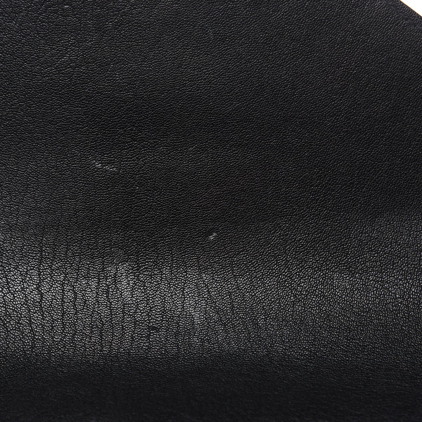 Sheepskin Matelasse Chevron Monogram Medium College Bag Black