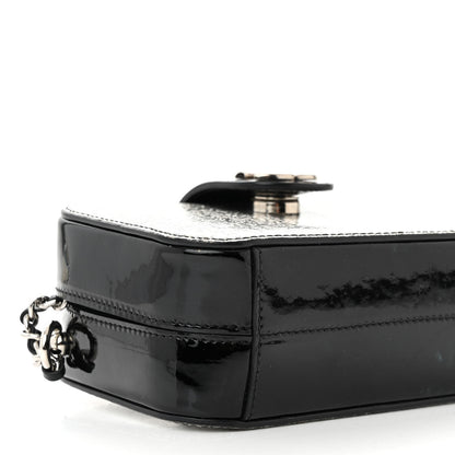Chanel Glitter Patent Evening On The Moon Camera Case Silver 9 of 10