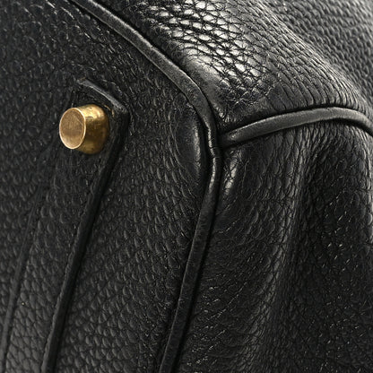 Hermes Taurillon Clemence BIRKIN 35 Black 11 of 11