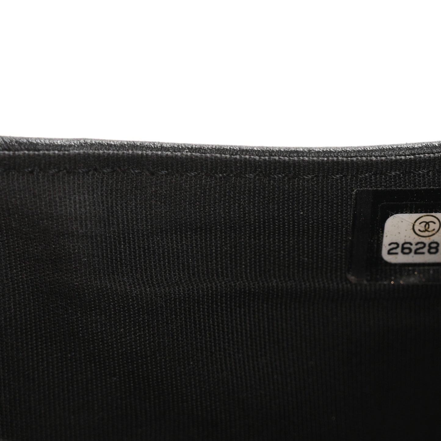 Lambskin Quilted Medium Boy Flap Wallet Black
