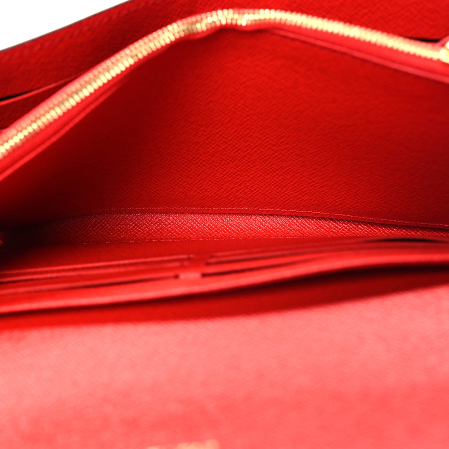 Monogram Sarah Wallet NM Coquelicot
