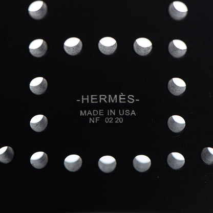 Hermes Aluminium Evelyne Sunset Cuff Bracelet T2 Black 4 of 5