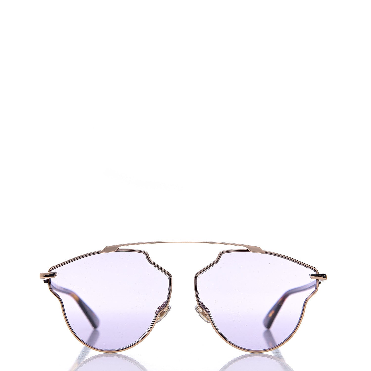 Christian Dior So Real Pop Sunglasses Rose Gold Purple 2 of 9