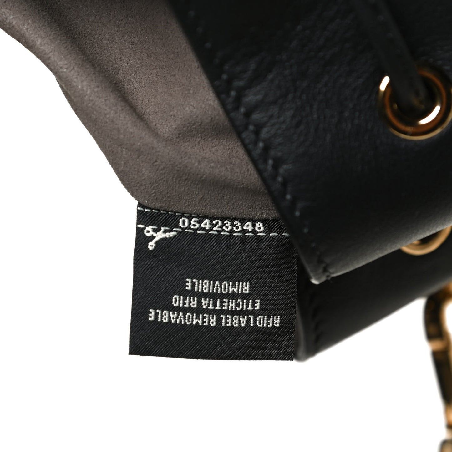 Vitello Grace Matte F is Fendi Grande Mon Tresor Bucket Bag Black