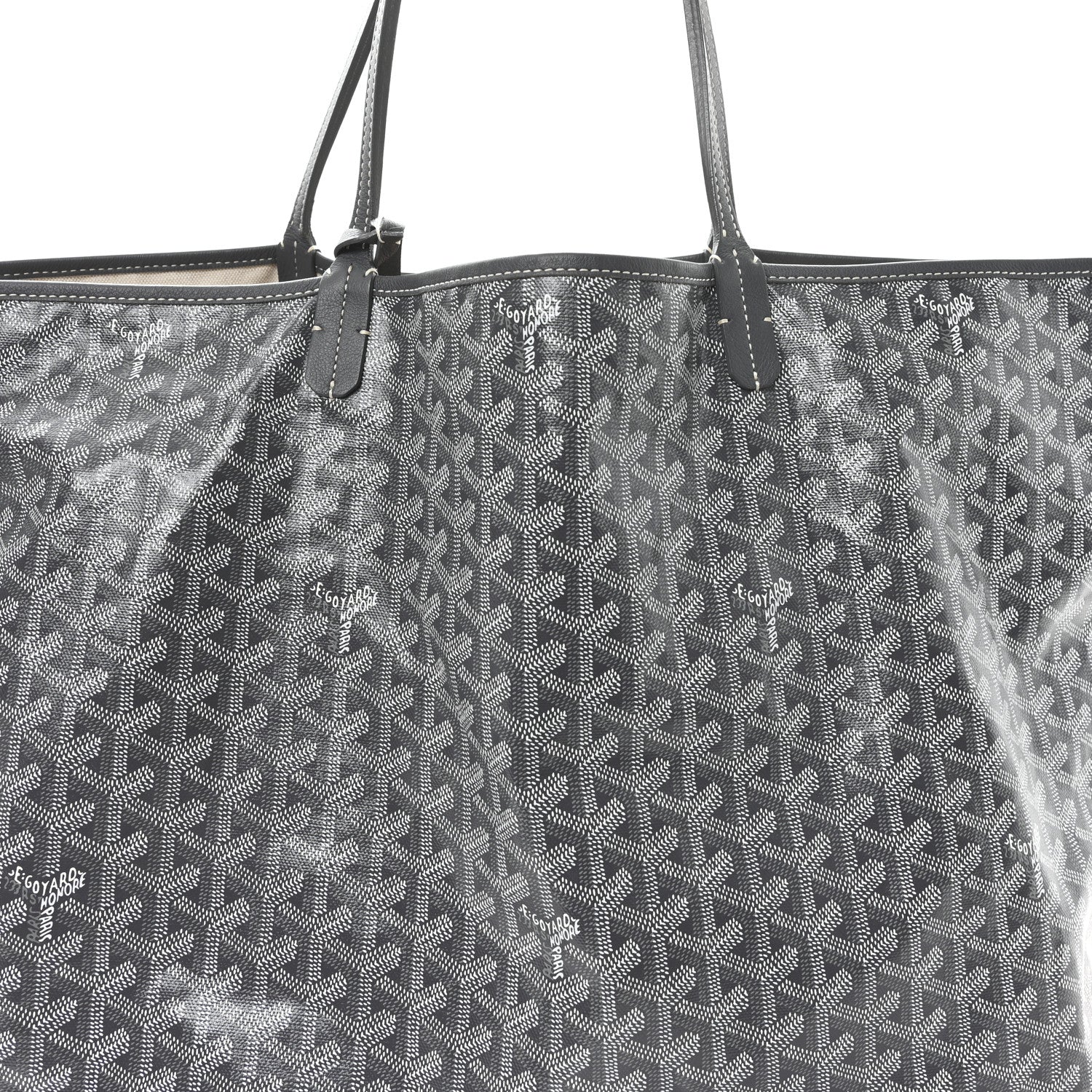 Goyard Goyardine Saint Louis GM Grey 7 of 12