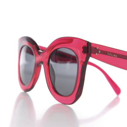 Celine Acetate Marta Sunglasses CL 41093/S Pink 7 of 7
