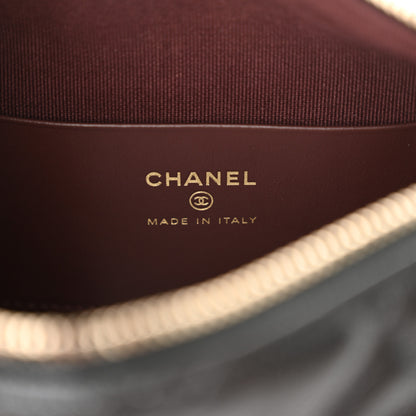 Chanel Caviar Quilted Hobo Clutch With Chain Black 7 of 12