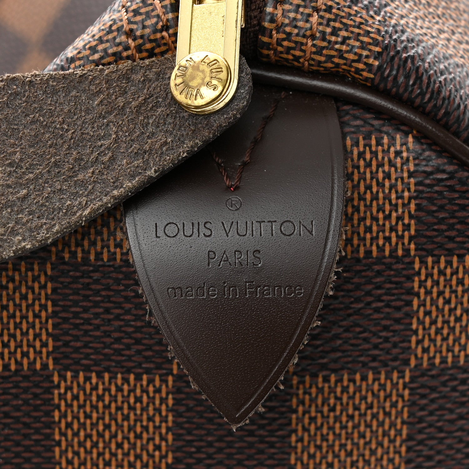 Louis Vuitton Damier Ebene Speedy 30 6 of 12