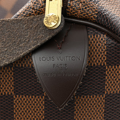 Louis Vuitton Damier Ebene Speedy 30 6 of 12