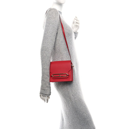 Hermes Swift Mini Sac Roulis Rouge Piment 3 of 10
