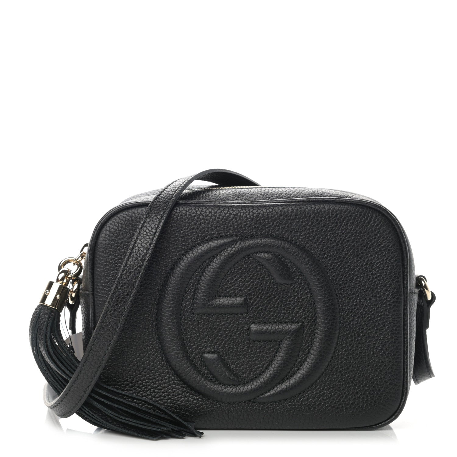 Gucci Pebbled Calfskin Small Soho Disco Bag Black 1 of 10