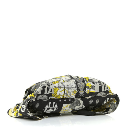 Prada X JAMES JEAN Tessuto Nylon Robot Monkey Belt Bag Black 3 of 12