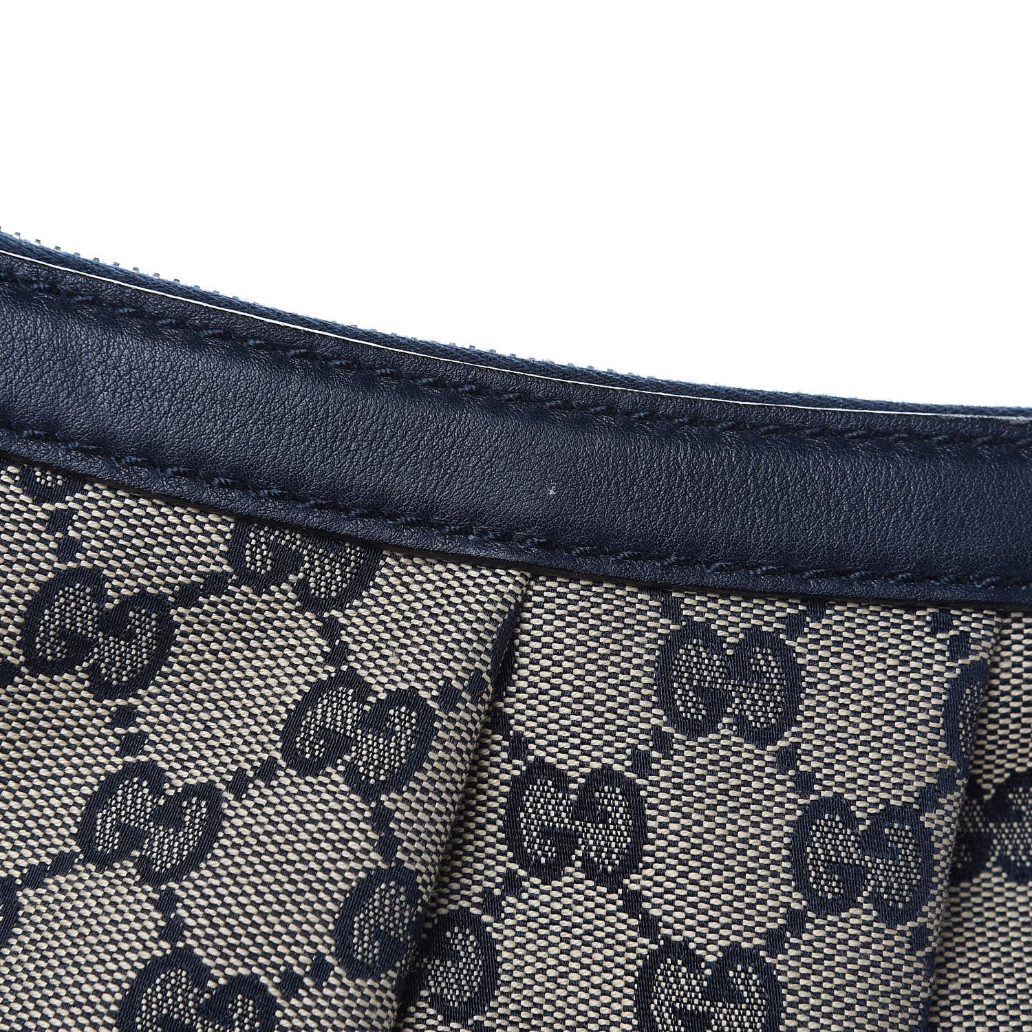 Gucci Monogram Medium Sukey Hobo Navy 12 of 13
