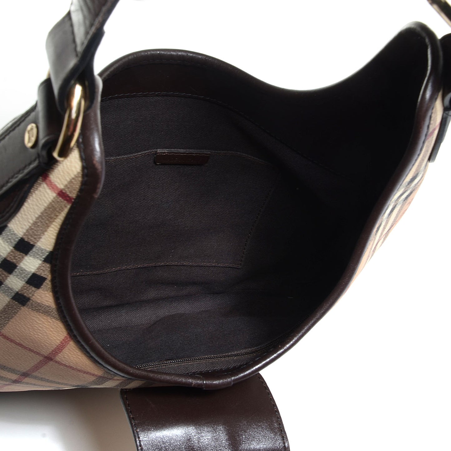 Haymarket Check Brooke Hobo Brown