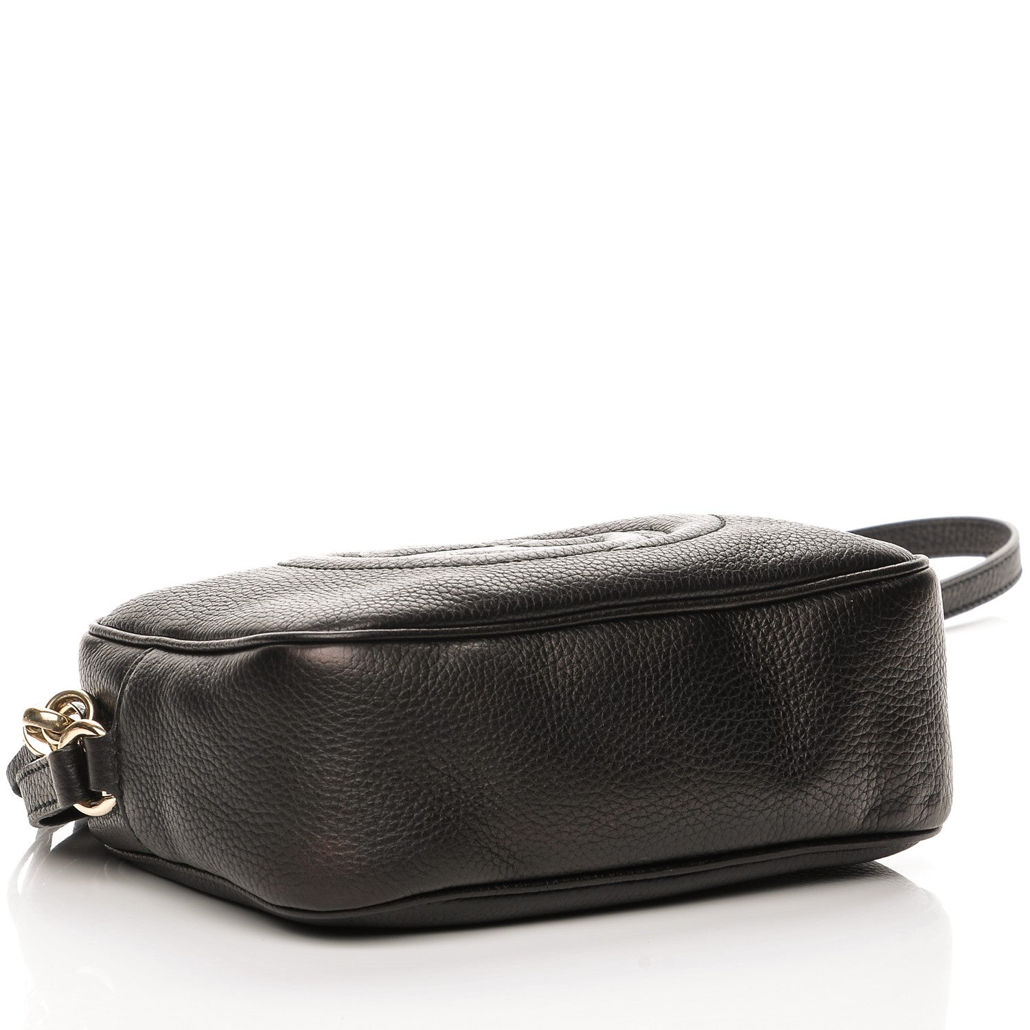 Gucci Pebbled Calfskin Small Soho Disco Bag Black 4 of 7