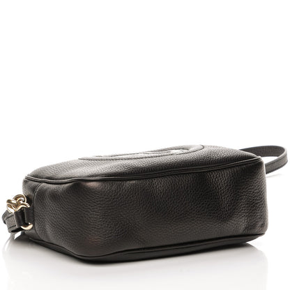 Gucci Pebbled Calfskin Small Soho Disco Bag Black 4 of 7