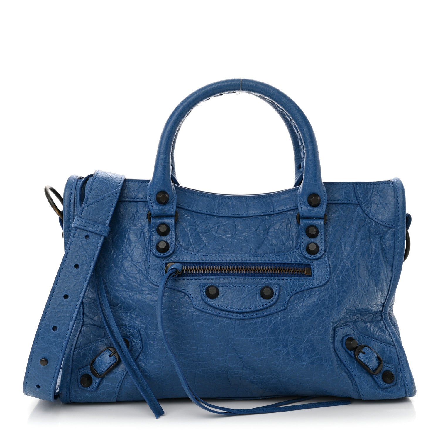 Balenciaga Agneau Arena Classic Hardware Small Le City Blue 1 of 11