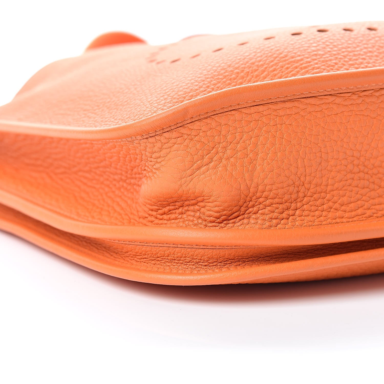 Hermes Taurillon Clemence Evelyne II PM Orange 9 of 10