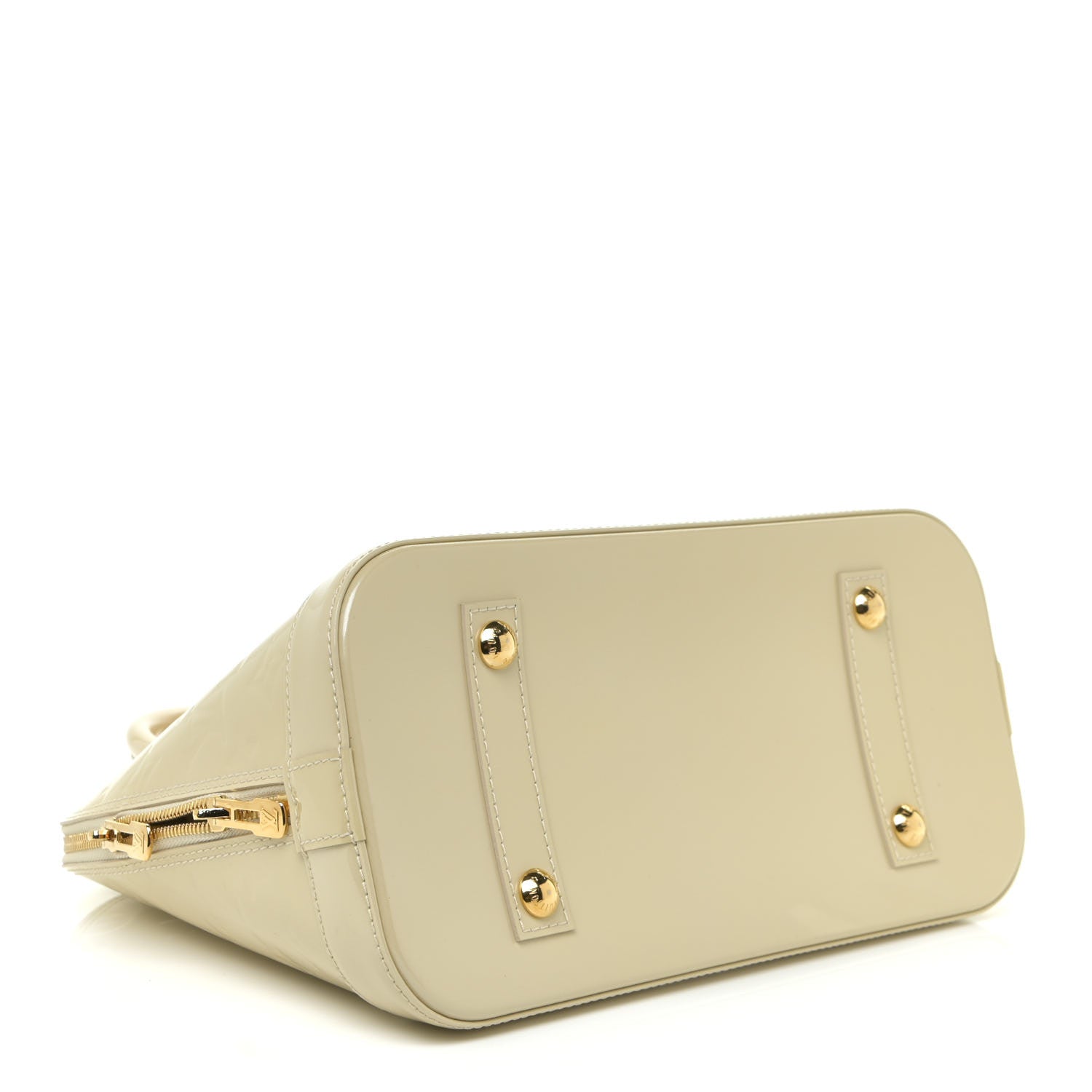 Louis Vuitton Vernis Alma PM Blanc Corail 3 of 12