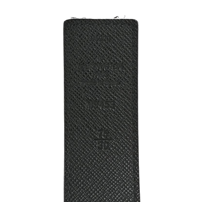 Louis Vuitton Calfskin Monogram 30mm LV Initiales Reversible Belt 75 30 Black 7 of 9
