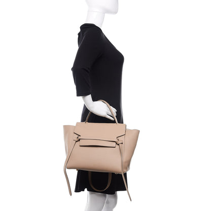 Celine Grained Calfskin Mini Belt Bag Light Taupe 3 of 14