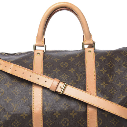 Louis Vuitton Monogram Keepall Bandouliere 50 9 of 12