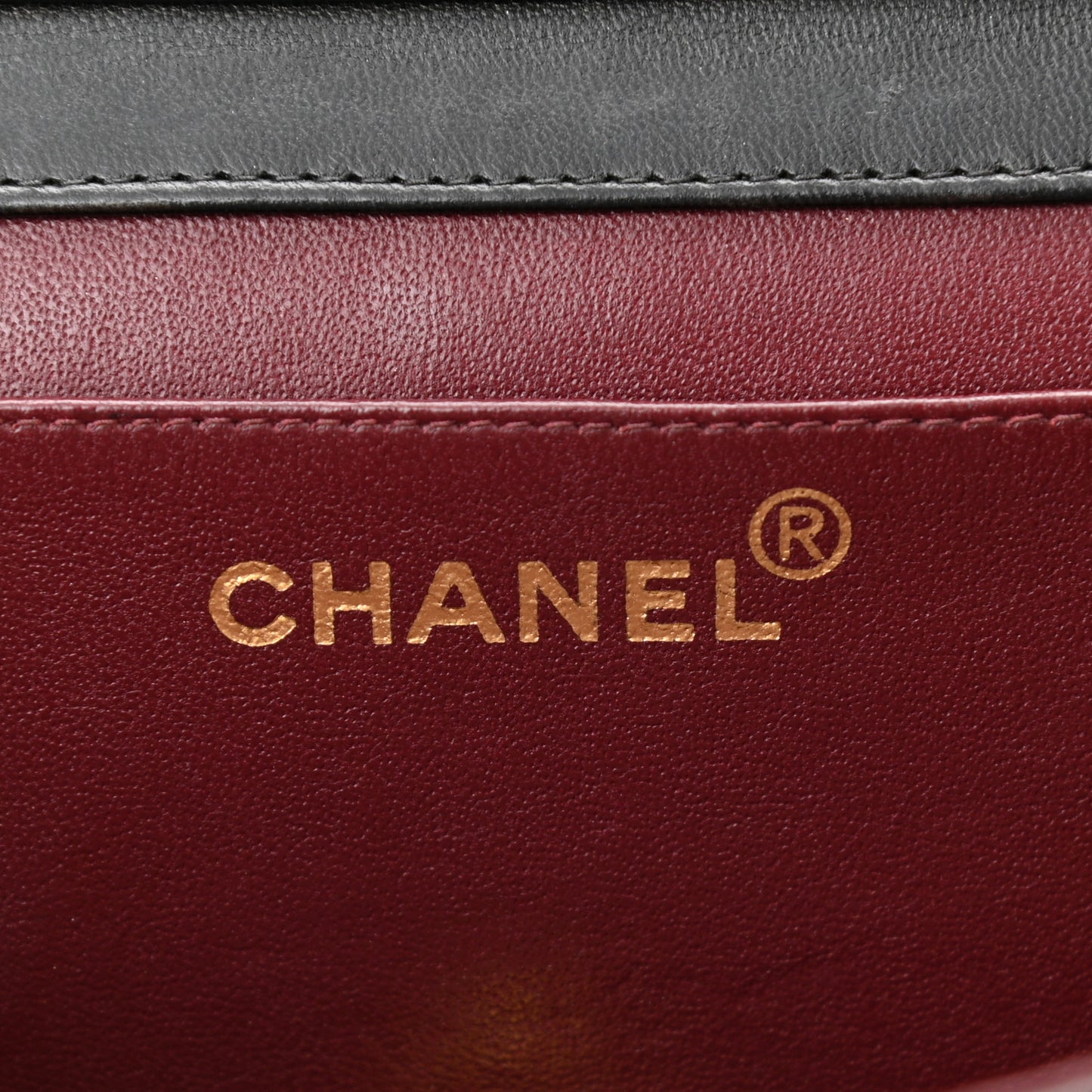 Lambskin Quilted Small Single Flap Black
