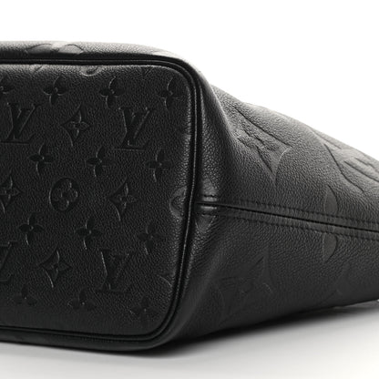 Louis Vuitton Empreinte Monogram Giant Neverfull MM Black 10 of 10