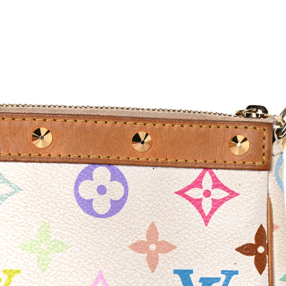 Louis Vuitton Monogram Multicolor Pochette Accessories White 14 of 23