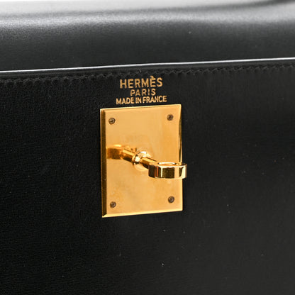 Hermes Box Kelly Sellier 28 Black 6 of 10