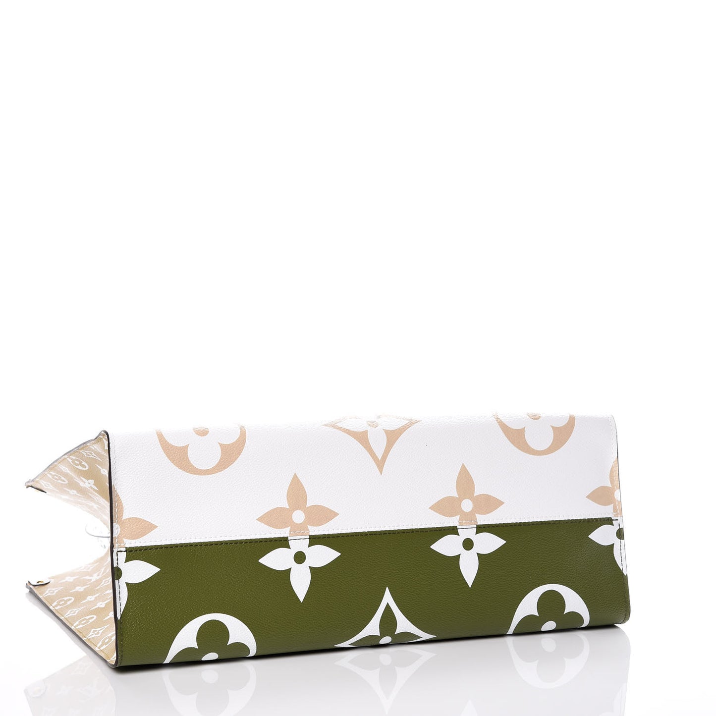 Monogram Giant Onthego GM Kaki Beige