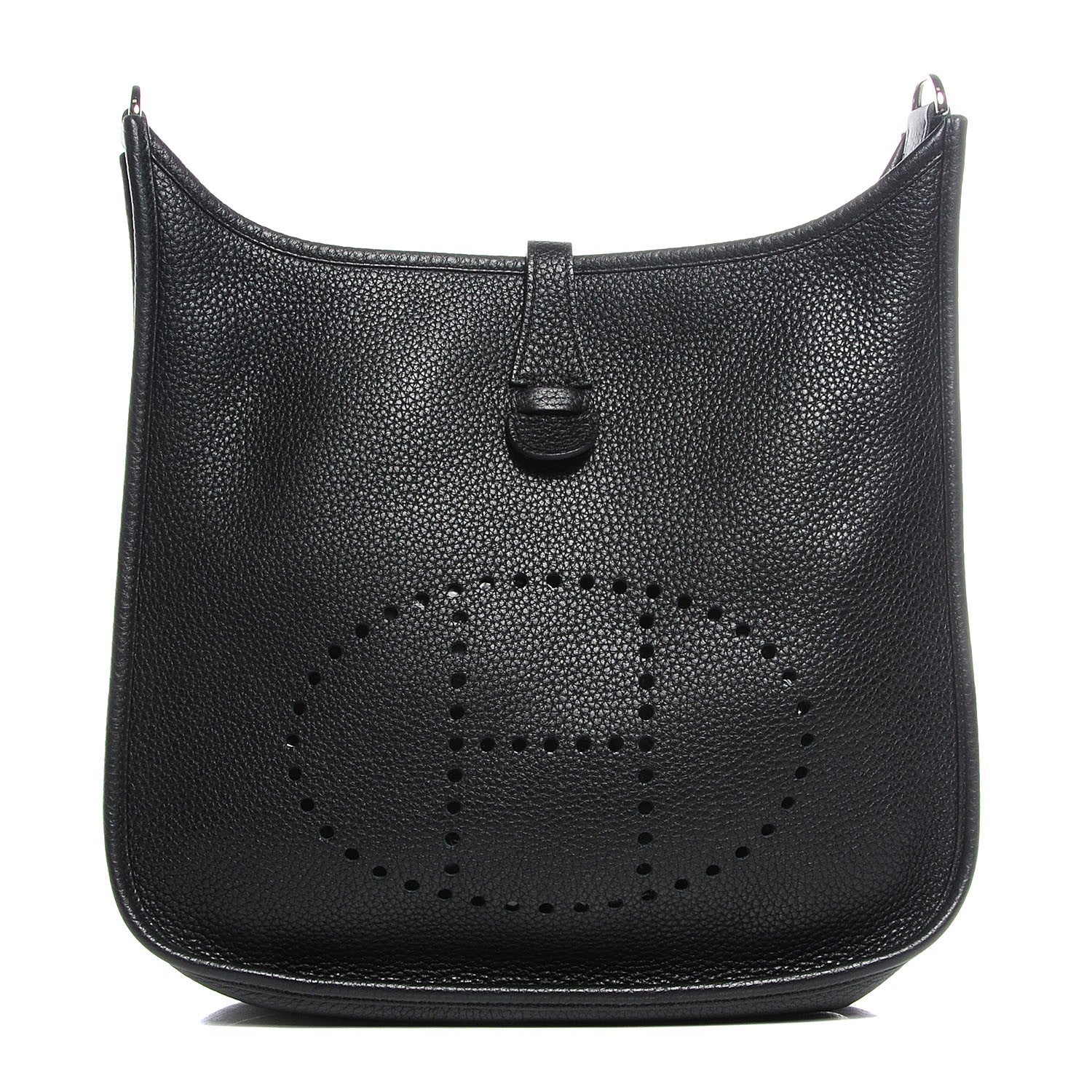Hermes Taurillon Clemence Evelyne III PM Black 1 of 18