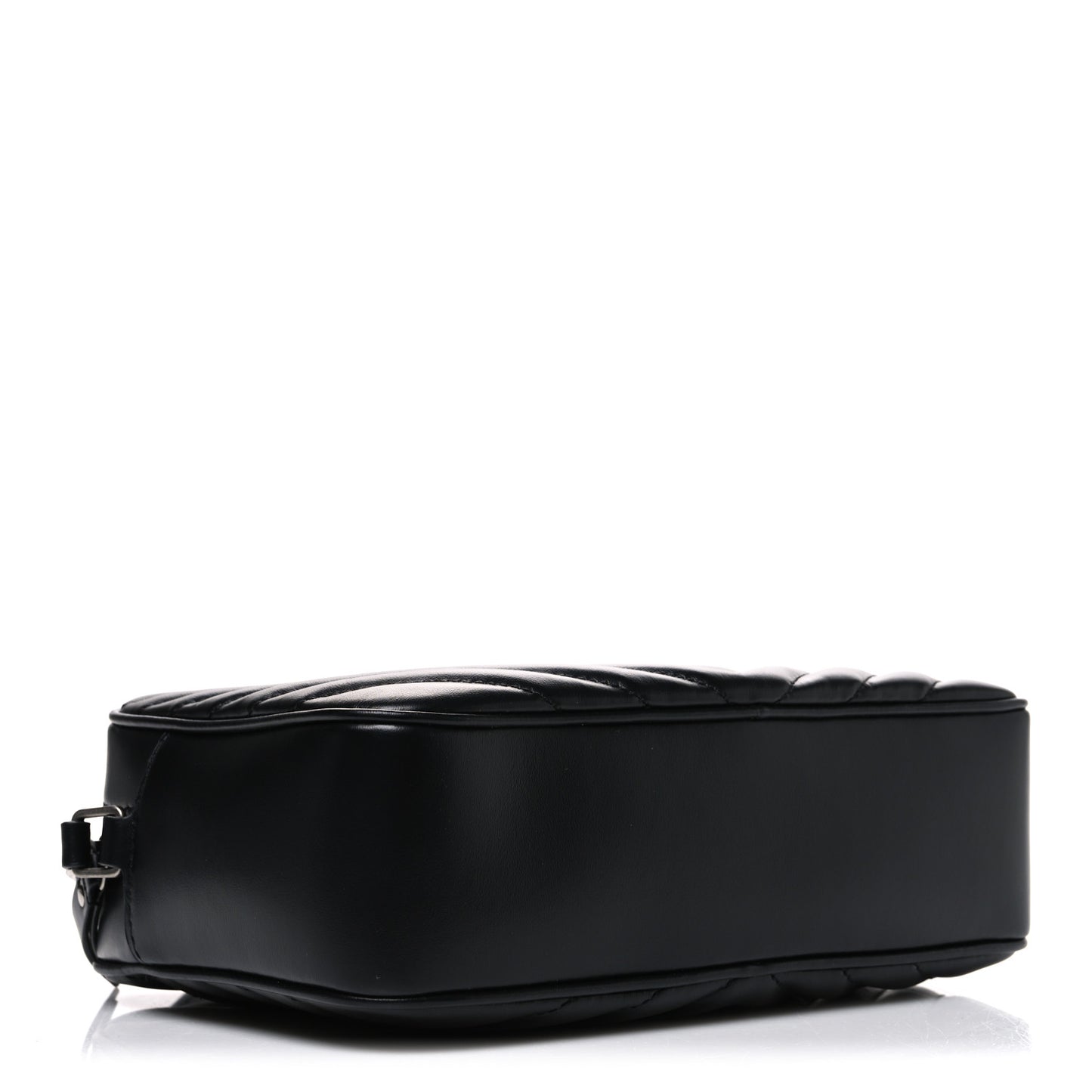 Calfskin Matelasse Monogram Lou Camera Bag Black