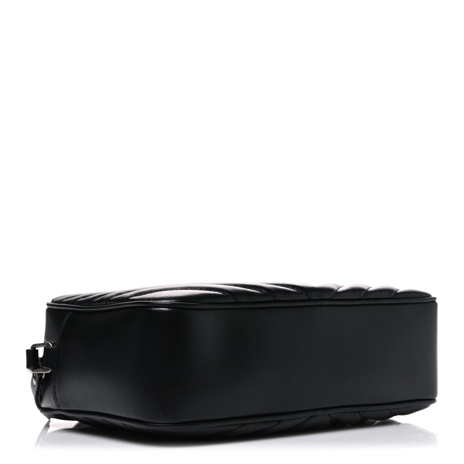Saint Laurent Calfskin Matelasse Monogram Lou Camera Bag Black 4 of 11