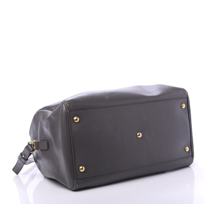 Saint Laurent Calfskin Classic Duffle 12 Earth 5 of 14